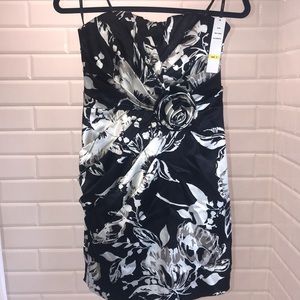 Black and White Formal Dress